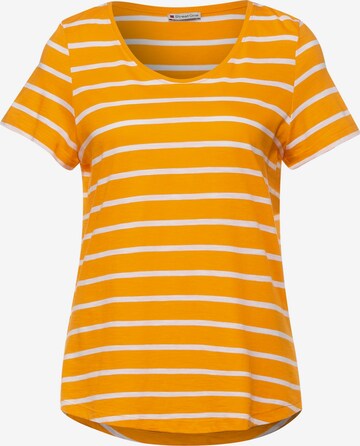 STREET ONE Shirt 'Gerda' in Oranje: voorkant