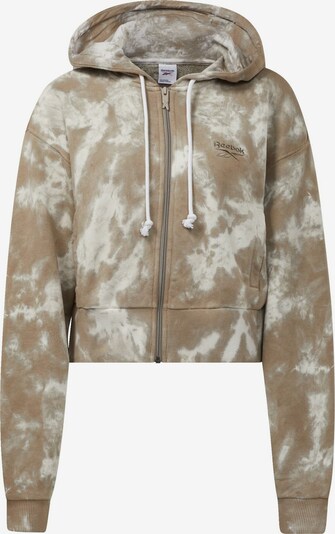 Reebok Classic Sweatjacke in cappuccino, Produktansicht