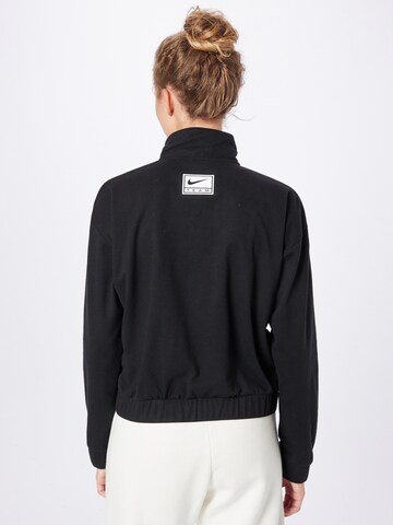 NIKE Athletic Jacket in Black