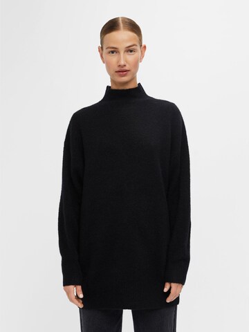 OBJECT Sweater 'Ellie' in Black: front
