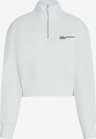 balta KARL LAGERFELD JEANS Megztinis be užsegimo: priekis