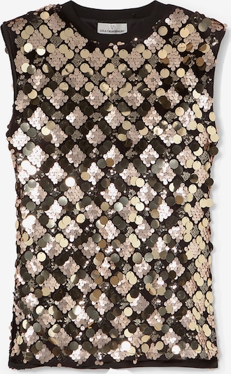 Top Lola Casademunt pe auriu / argintiu, Vizualizare produs