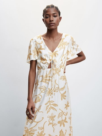 Robe d’été 'MAX' MANGO en beige : devant