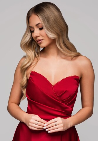 Robe de soirée Ombre en rouge