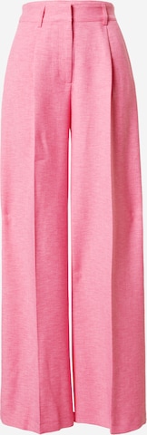 Pantalon à plis 'Tracy' Nasty Gal en rose : devant
