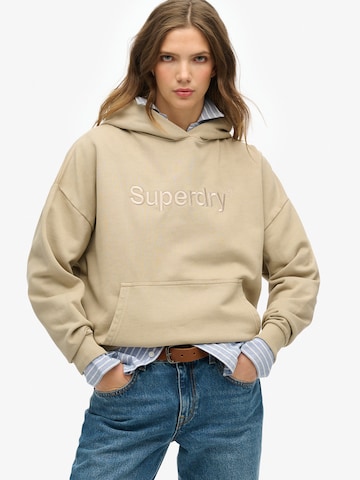 Superdry Sweatshirt in Grey: front