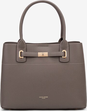 Borsa a mano di David Jones in marrone: frontale
