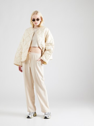 JDY Regular Trousers 'OLLI' in Beige