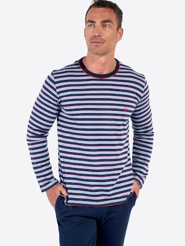 Pyjama long ' Long Sleepwear Atlantic ' HOM en bleu