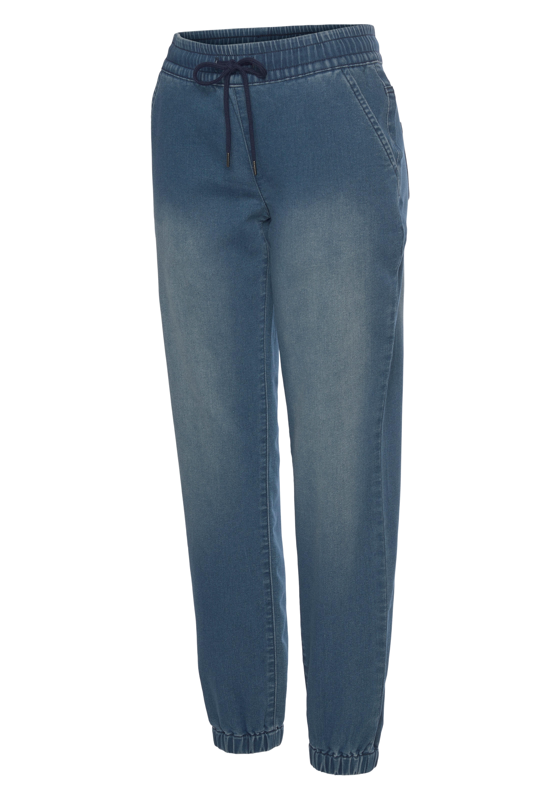 H.I.S Ozke Hlače | modra barva