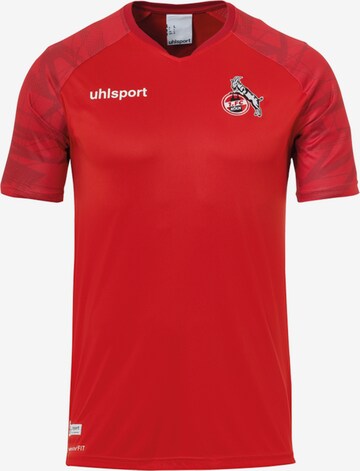 UHLSPORT Performance Shirt '1.FC Köln' in Red: front