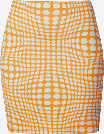 ABOUT YOU x Antonia Skirt 'Izzie' in Orange: front