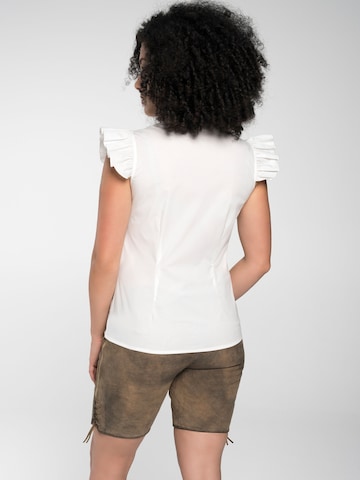 SPIETH & WENSKY Traditional blouse in White