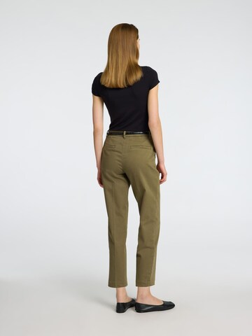 SELECTED FEMME Regular Chino 'SLFVera Rita' in Groen