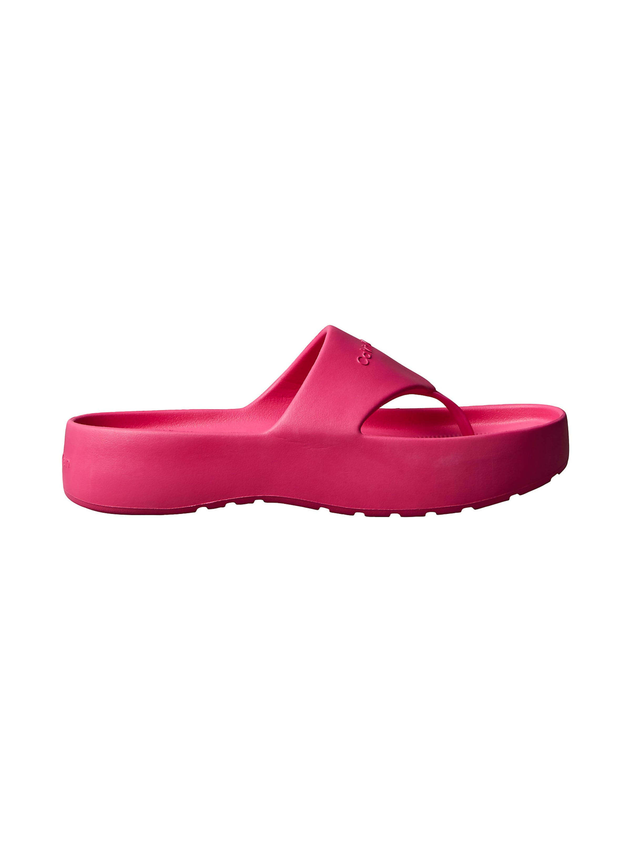 Tongs 'Dorita' Calvin Klein en rose : devant