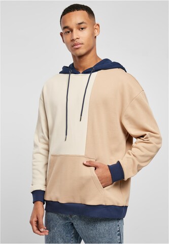 Sweat-shirt Urban Classics en beige : devant