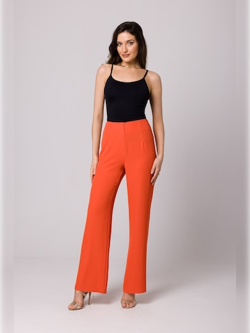 Makover - regular Pantalón en naranja