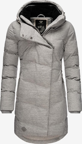 Ragwear Winter Coat 'Pavla' in Grey: front