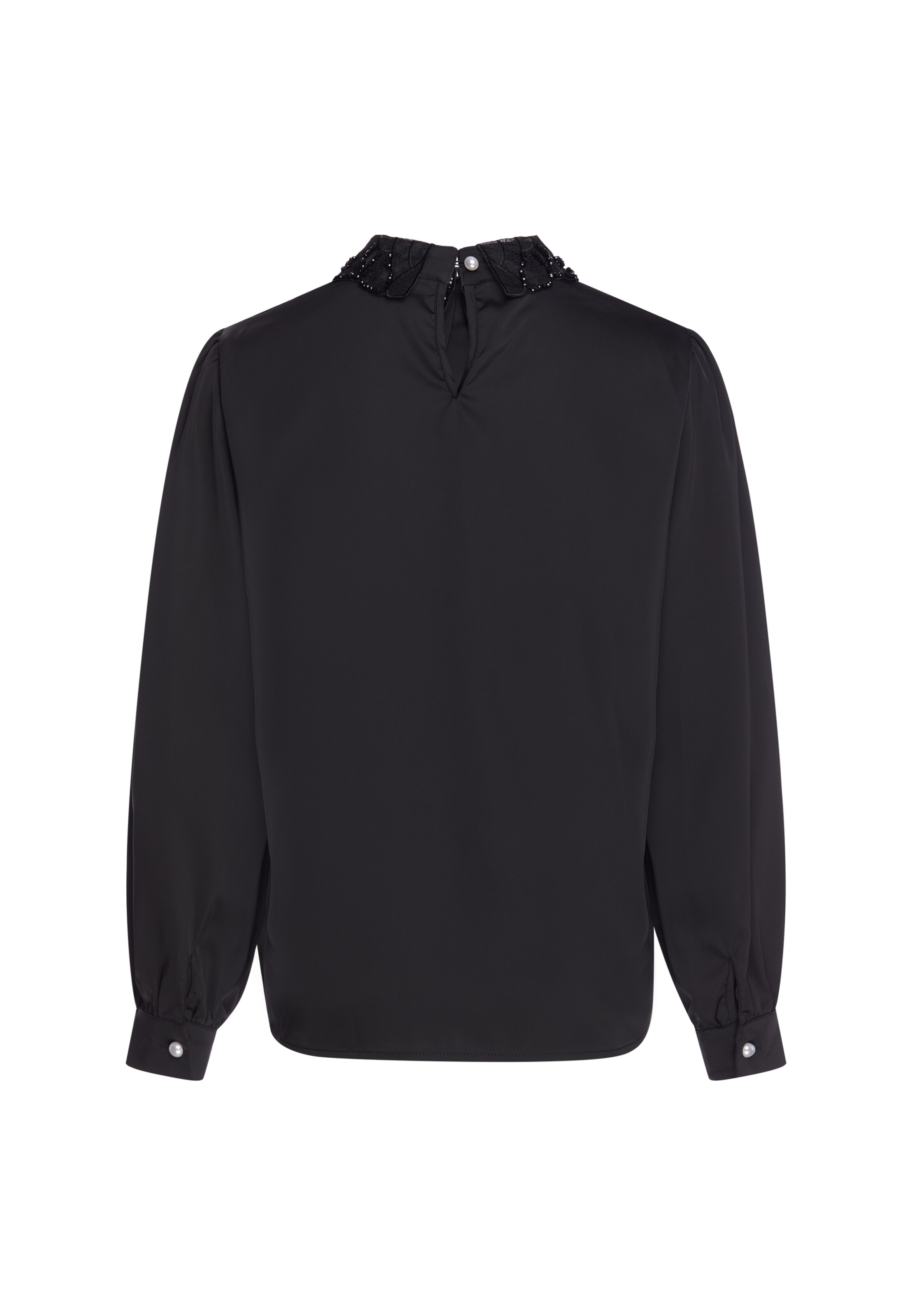 faina - Blusa 'GLOW' en negro