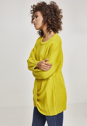 Urban Classics Pullover i gul