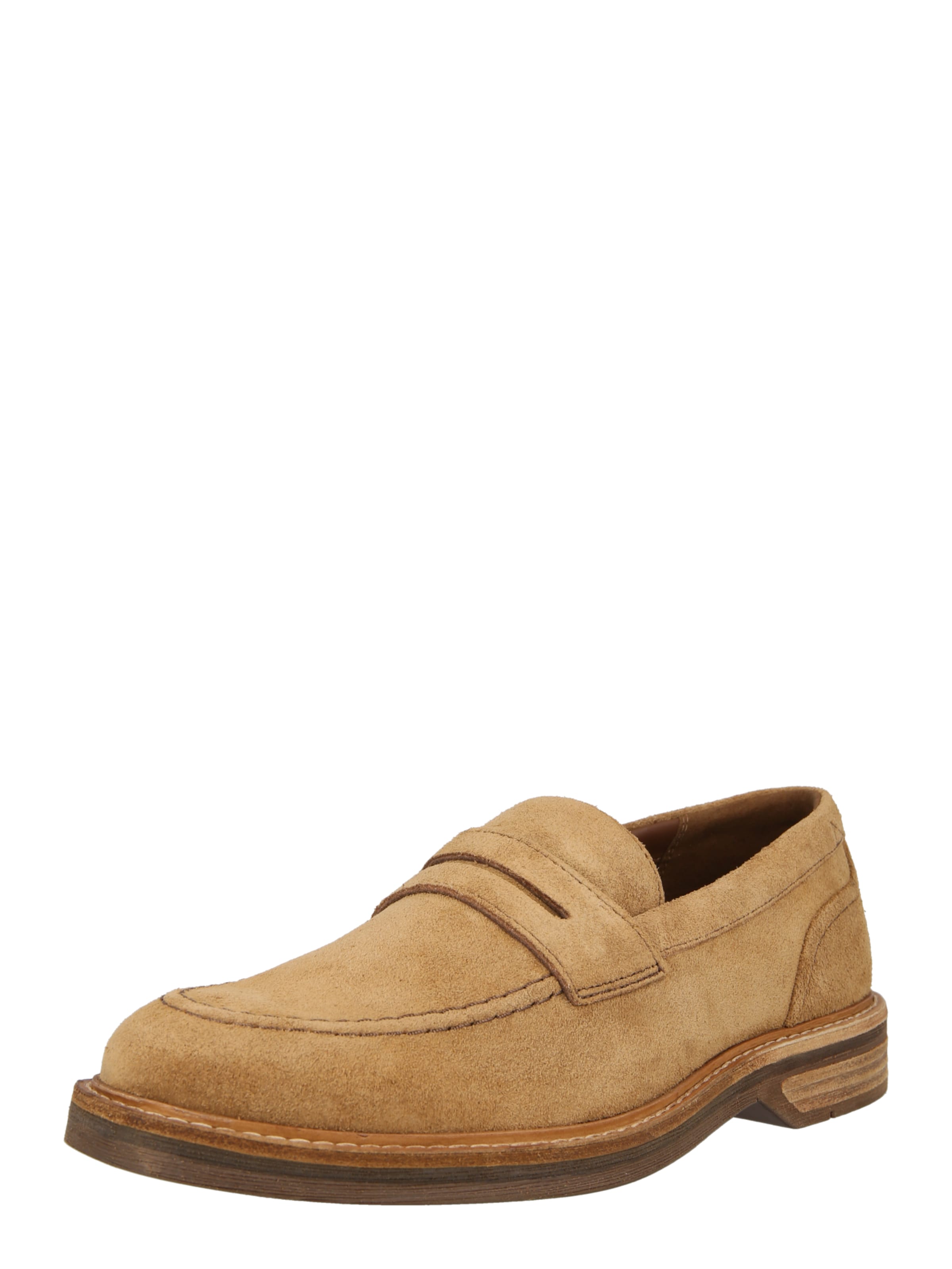 CLARKS Slip-ons 'Aldwin' in Light brown, Item view