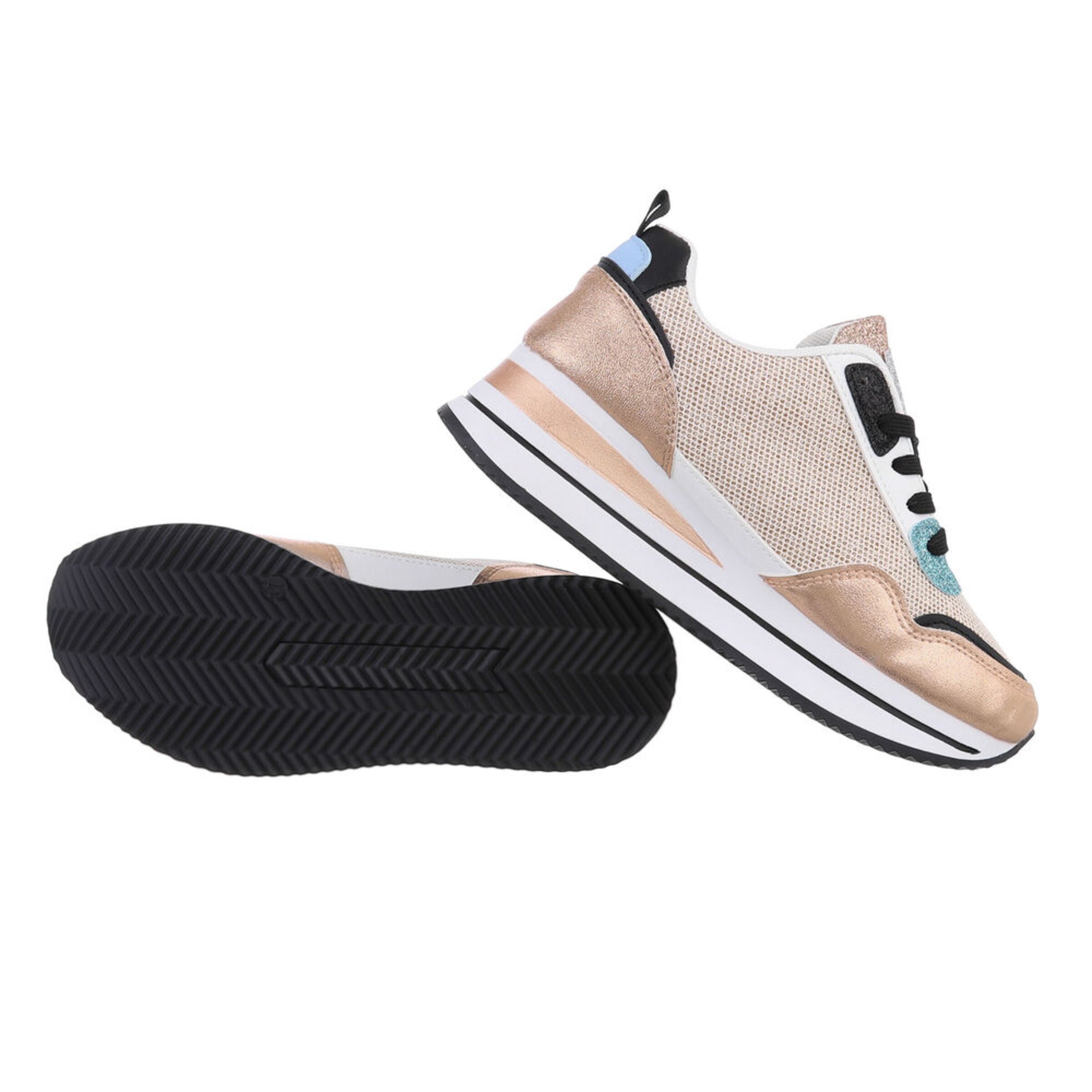 Ital-Design Sneaker in Beige