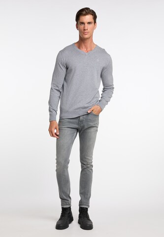 Pull-over DreiMaster Klassik en gris