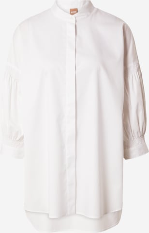 BOSS Black Bluse i hvid: forside