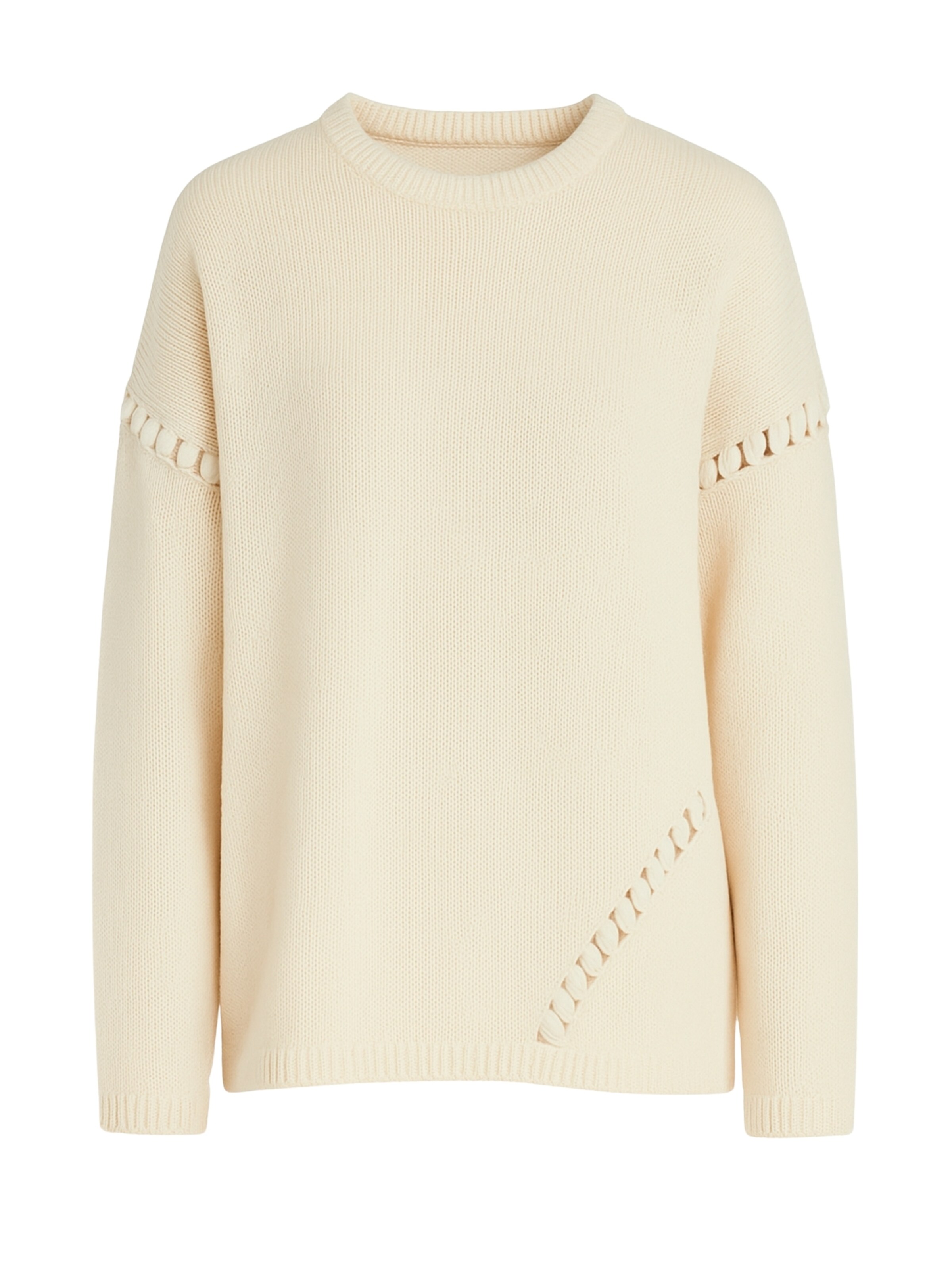NORR Sweater in Beige: front