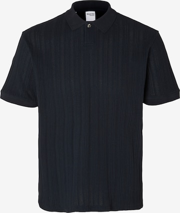 SELECTED HOMME - Camiseta 'Jaden' en azul: frente