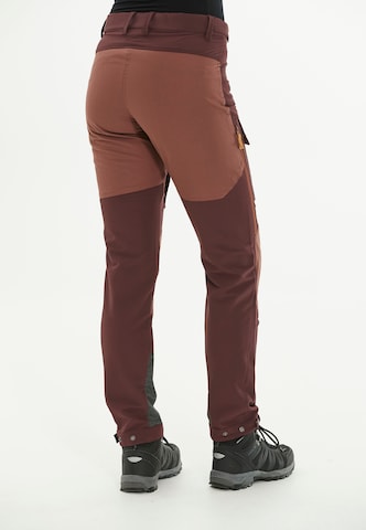 Whistler Regular Outdoor Pants 'ANISSY' in Brown