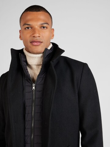 Bruun & Stengade Between-seasons coat 'Ontario' in Black