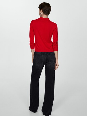 MANGO Strickjacke 'PACO' in Rot