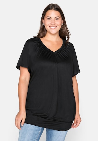 SHEEGO T-Shirt in Schwarz: predná strana