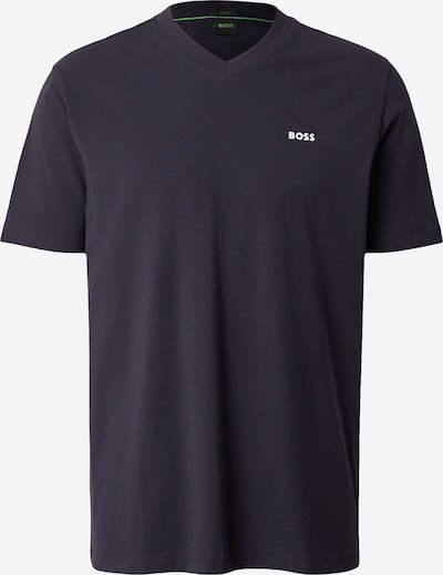 BOSS Majica u mornarsko plava / bijela, Pregled proizvoda