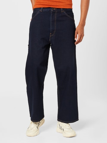 Levi's Skateboarding Loosefit Jeans 'Skate Crop Carpenter' in Blauw: voorkant