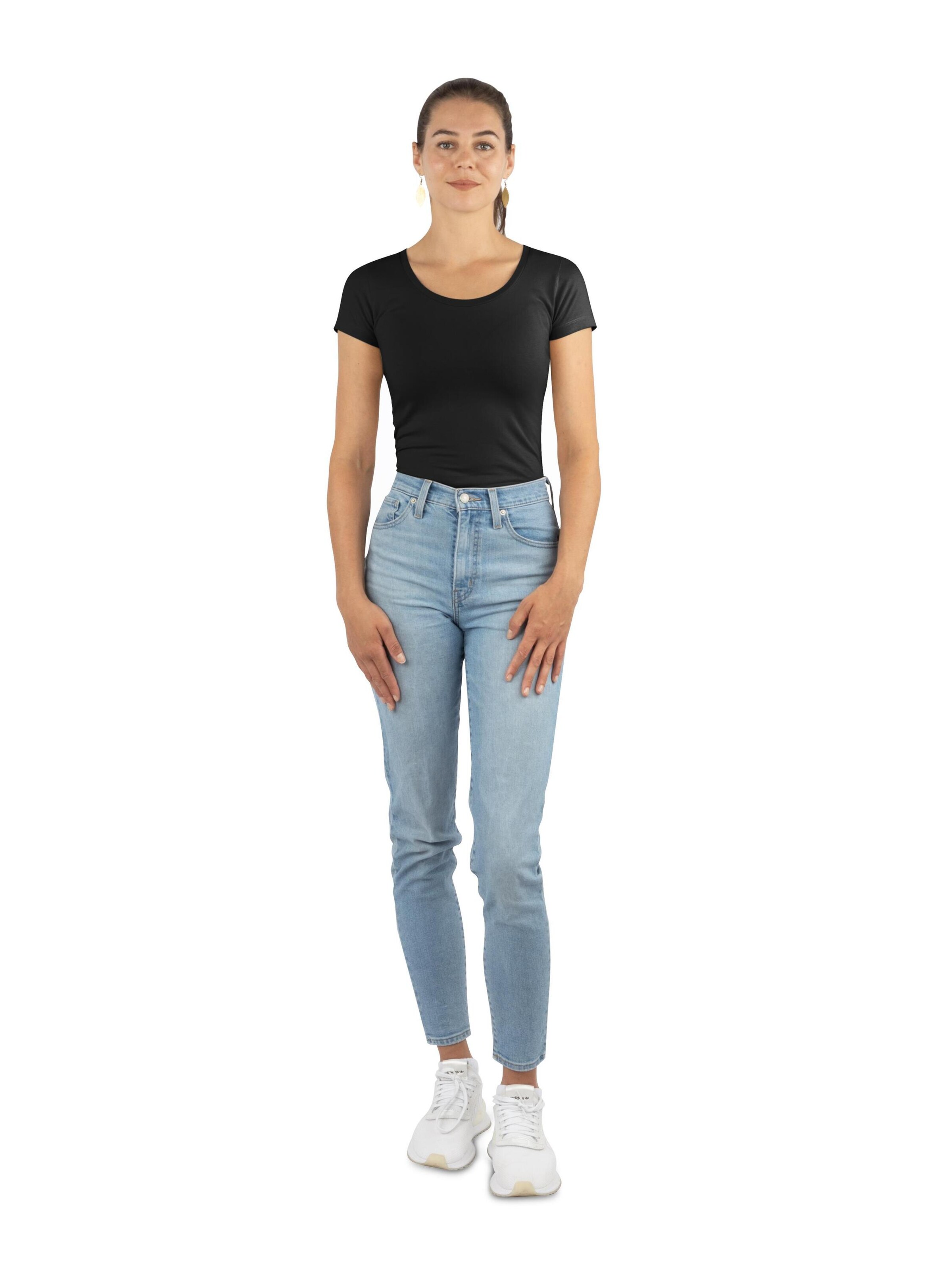 Janice Shirt ' Nysa ' in Zwart