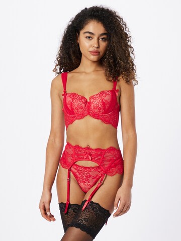 Hunkemöller Strumpfhalter 'Elissa' in Rot