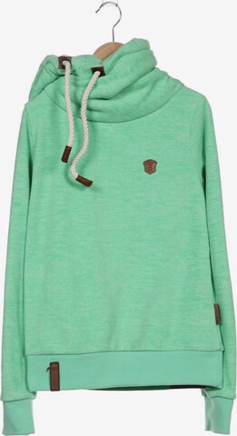 naketano Sweatshirt & Zip-Up Hoodie in S in Green: front