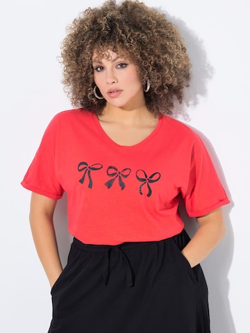 T-shirt Ulla Popken en rouge