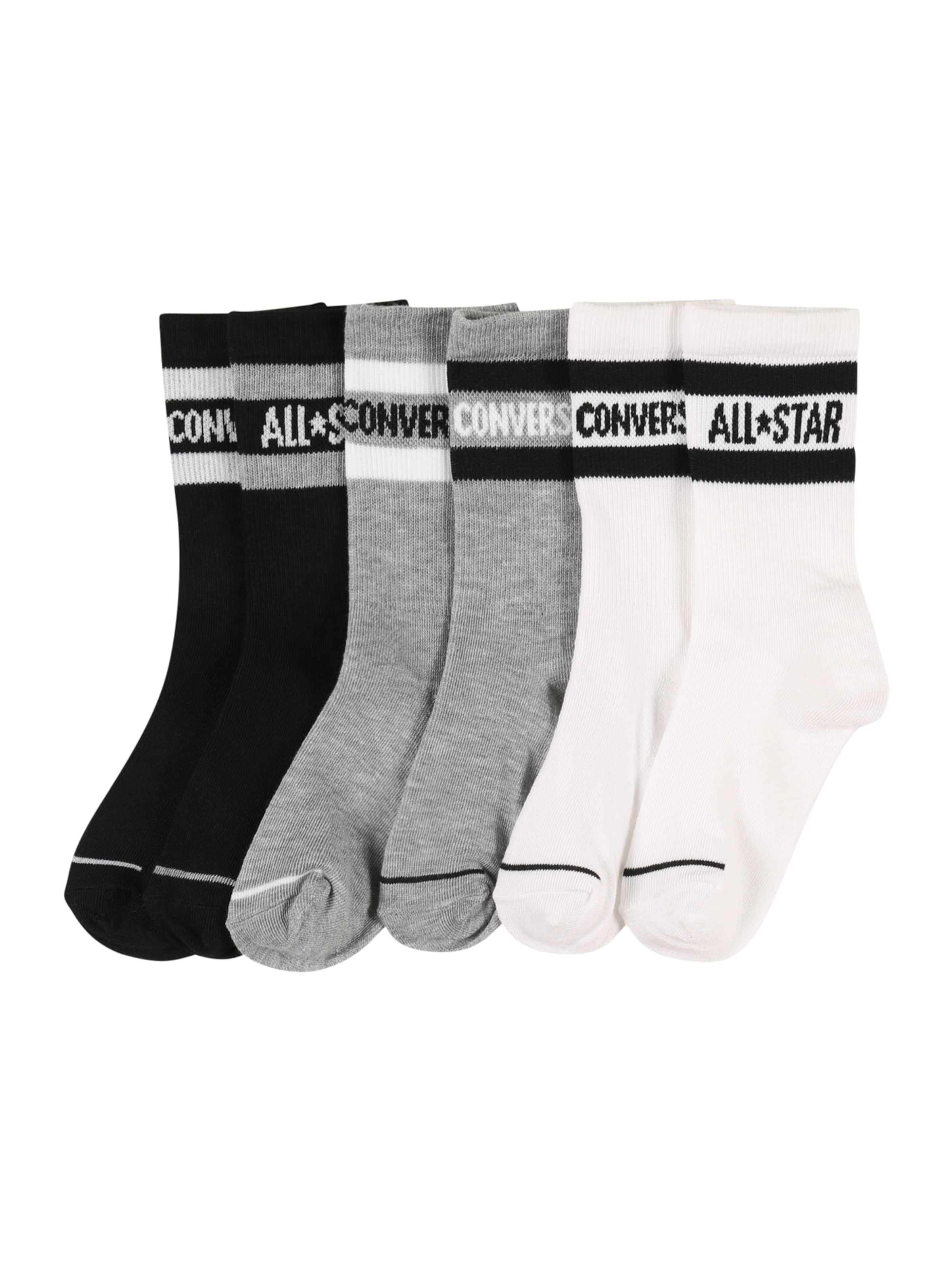 CONVERSE Socks in Grey: front
