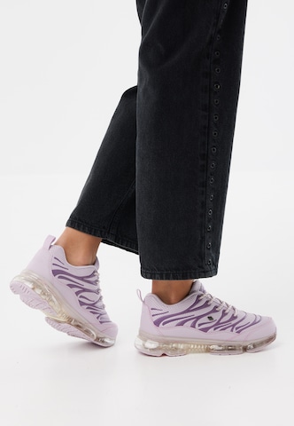 BRITISH KNIGHTS Sneakers laag ' URBEX ' in Lila