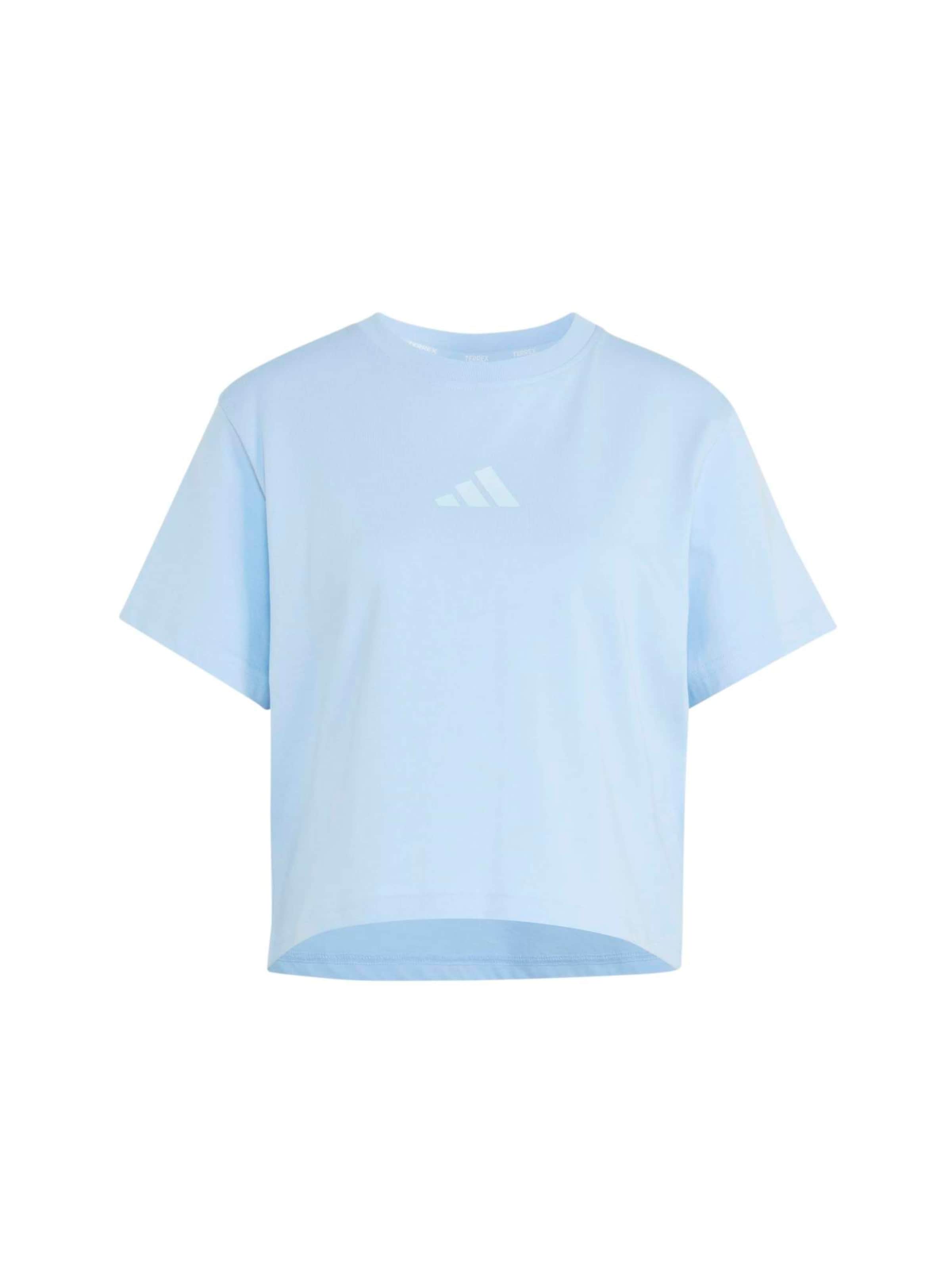ADIDAS TERREX Funktsionaalne särk, värv sinine: eest vaates