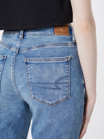 Tapered Jeans de la American Eagle pe albastru