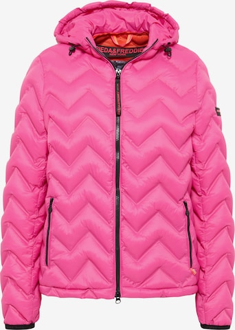 Frieda & Freddies NY Between-Season Jacket 'Mailynn' in Pink: front