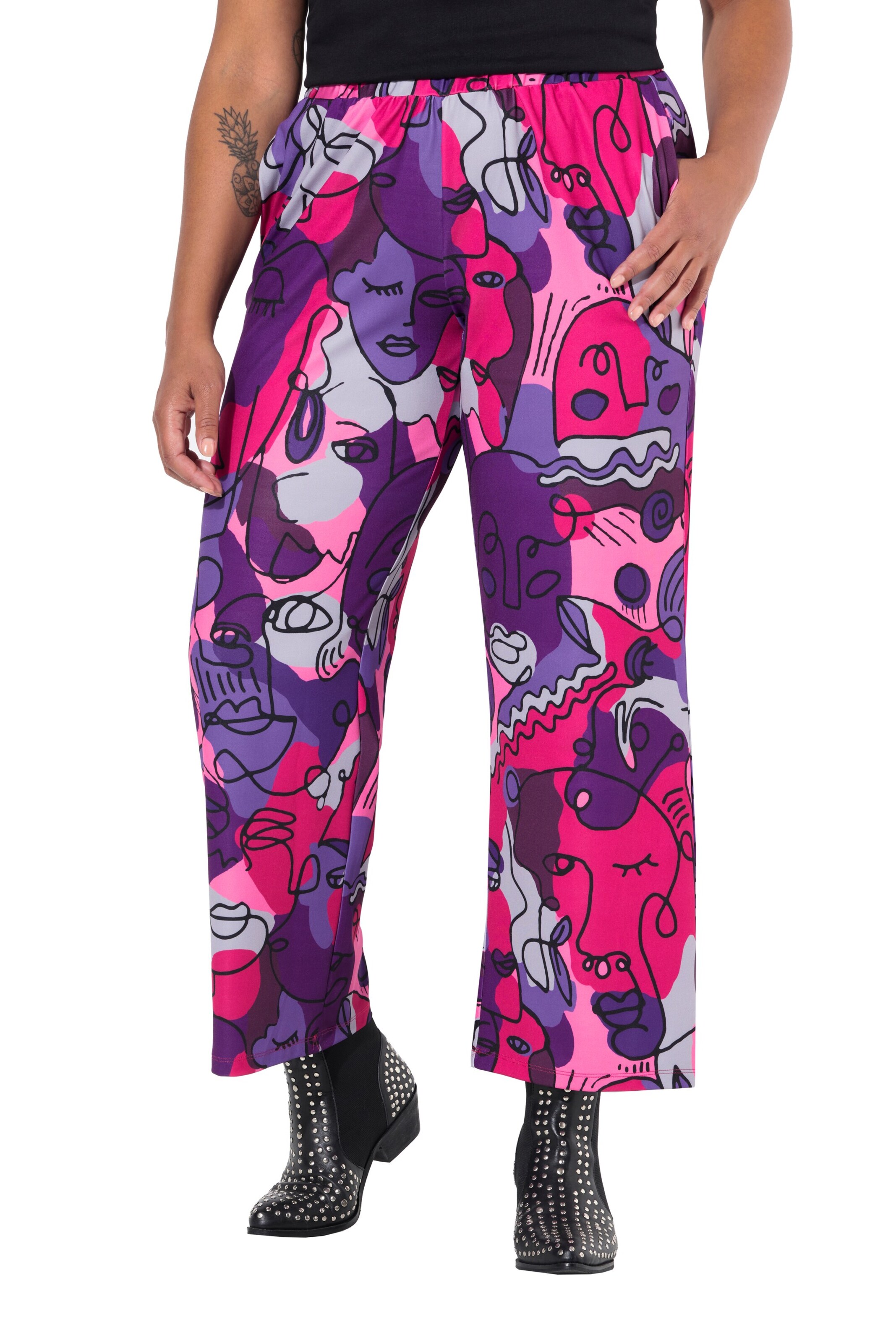 Loosefit Pantalon Angel of Style en violet : devant