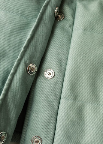 MANGO Prehodna jakna 'War-I' | zelena barva
