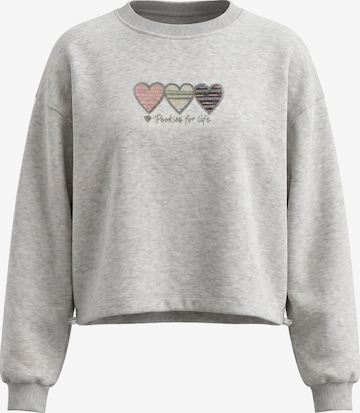 MYMO - Sudadera en gris: frente