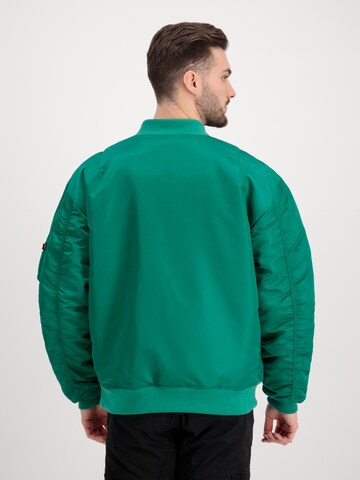 ALPHA INDUSTRIES Přechodná bunda 'MA-1 CS' – zelená
