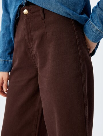 Koton Wide leg Trousers in Brown
